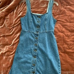 Urban Outfitters Blue Denim Dress